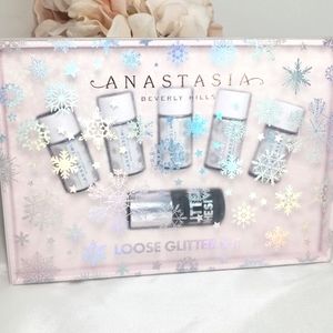 New Anastasia Loose Glitter Kit Adhesive Set